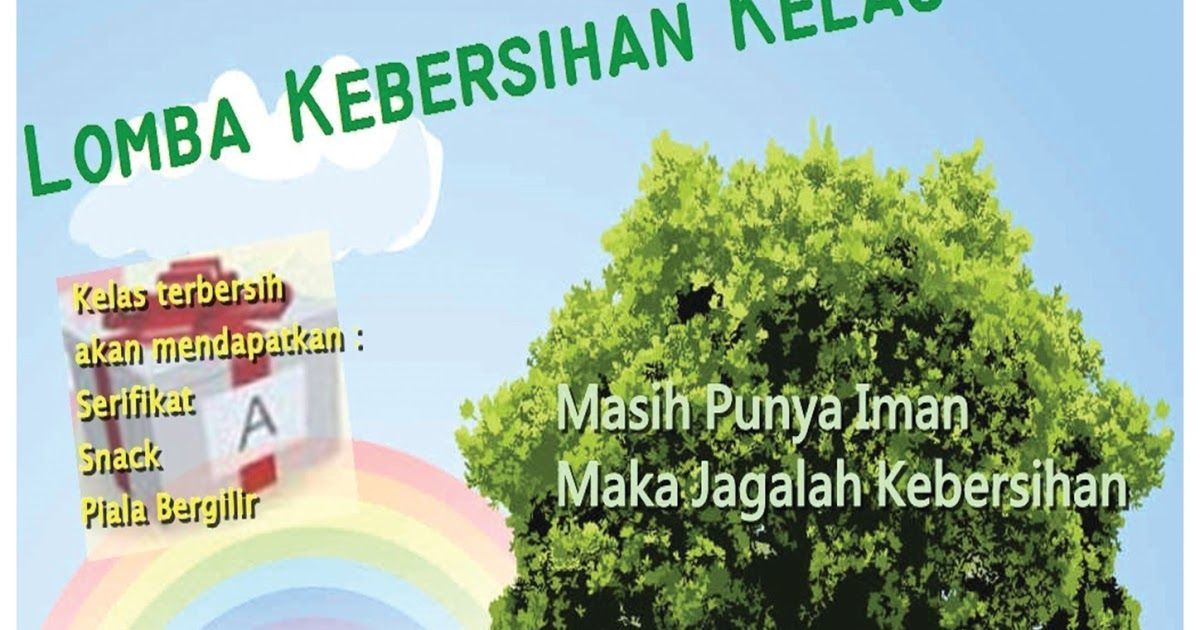 Poster Lingkungan Bersih Terhebat Muat Turun Segera Poster Kebersihan Sekolah Yang Hebat Dan Boleh Di